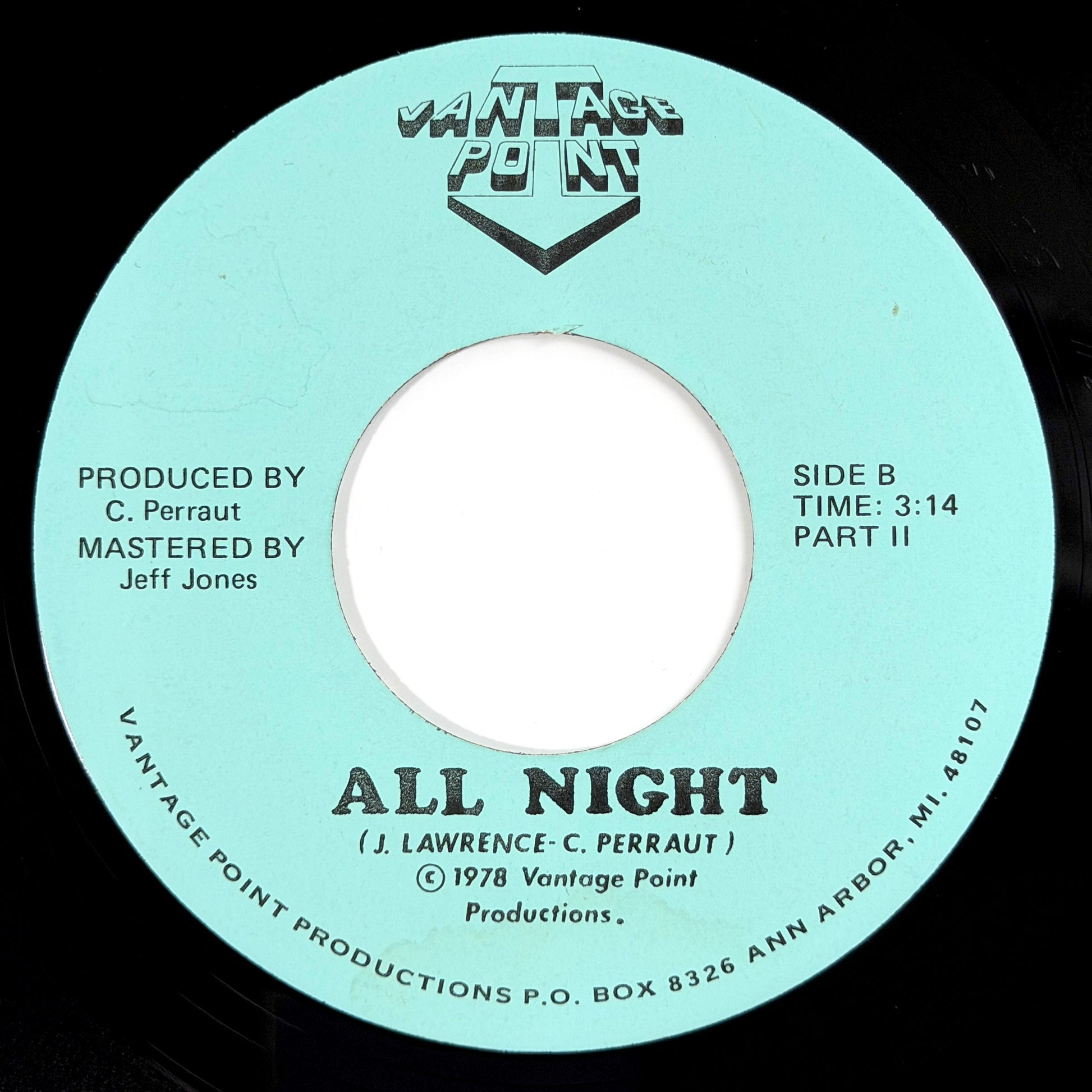 Vantage Point - All Night / Part 2 [1978 US Original Press - Vantage Point Productions None] (7inch)_2