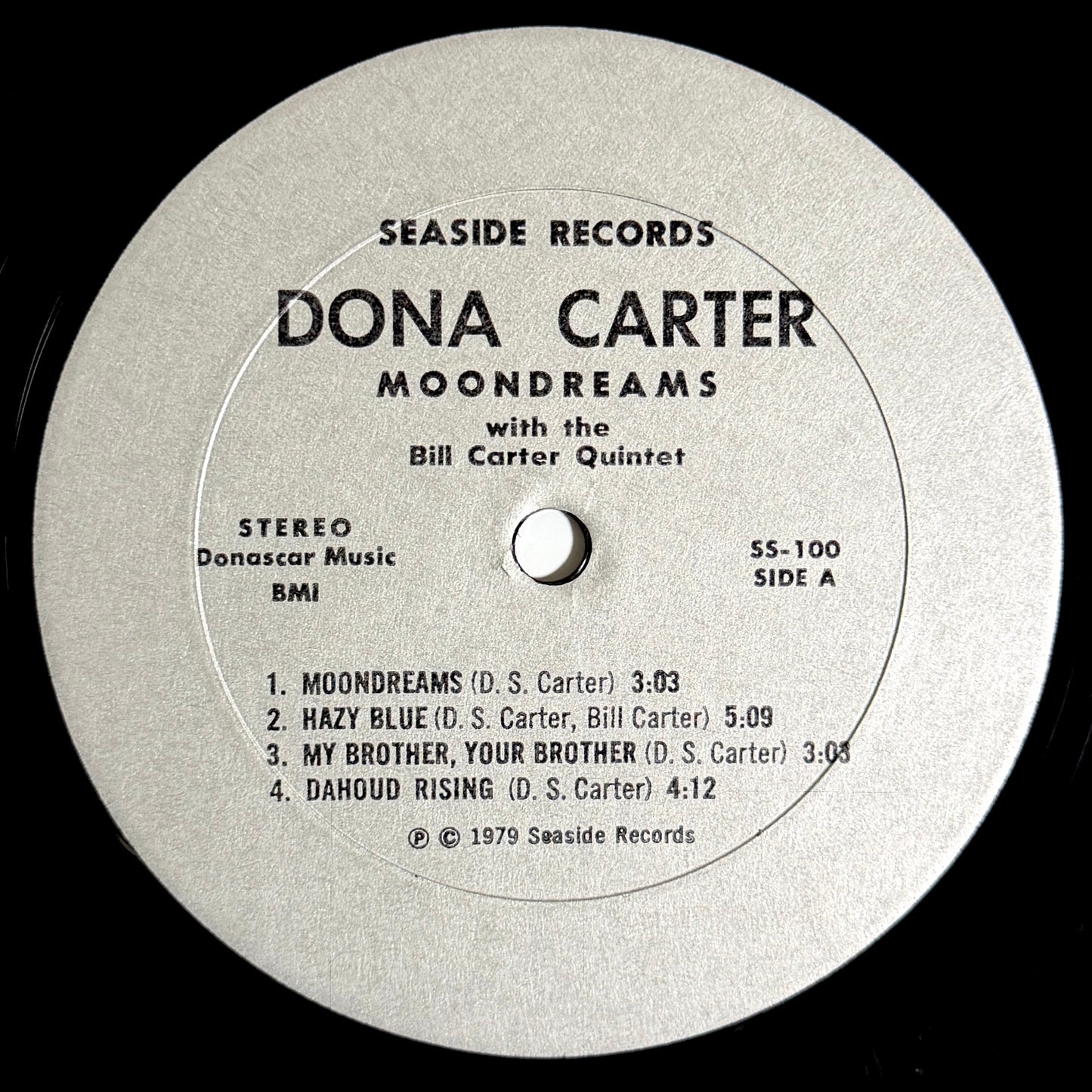 Dona Carter with Bill Carter Quintet - Moondreams