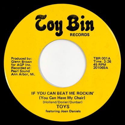 Toys featuring Joan Daniels - Heart Of The Matter / If You Can Beat Me Rockin' [1982 US Original Press - Toy Bin TBR 001] (7inch)_1
