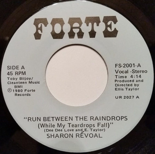 Sharon Revoal - Reaching For Our Star / Run Between The Raindrops [1980 US Original Press - Forte FS-2001] (7inch)_1
