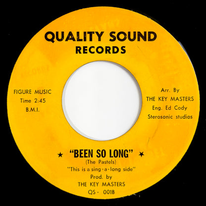 Gene Riley - Been So Long / Instrumental [- US Original Press - Quality Sound QS-001] (7inch)_2