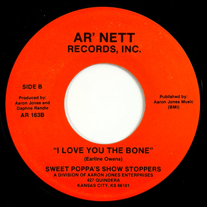 Sweet Poppa's Show Stoppers - Just Call Me Baby / I Love You The Bone [- US Original Press - Ar'nett AR 163] (7inch)_2