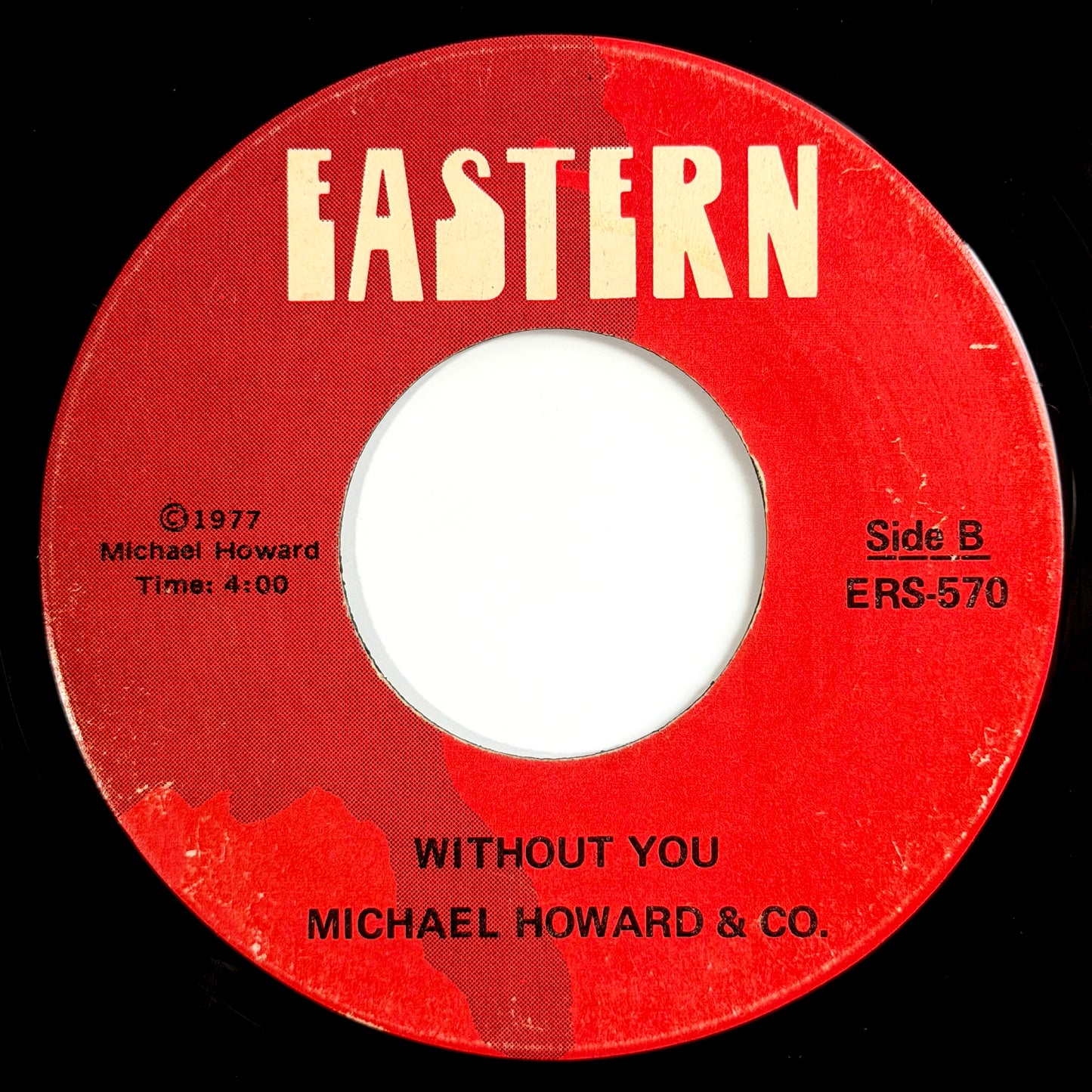 Michael Howard & Co. - Turtle / Without You [1977 US Original Press - Eastern ERS-570] (7inch)_2