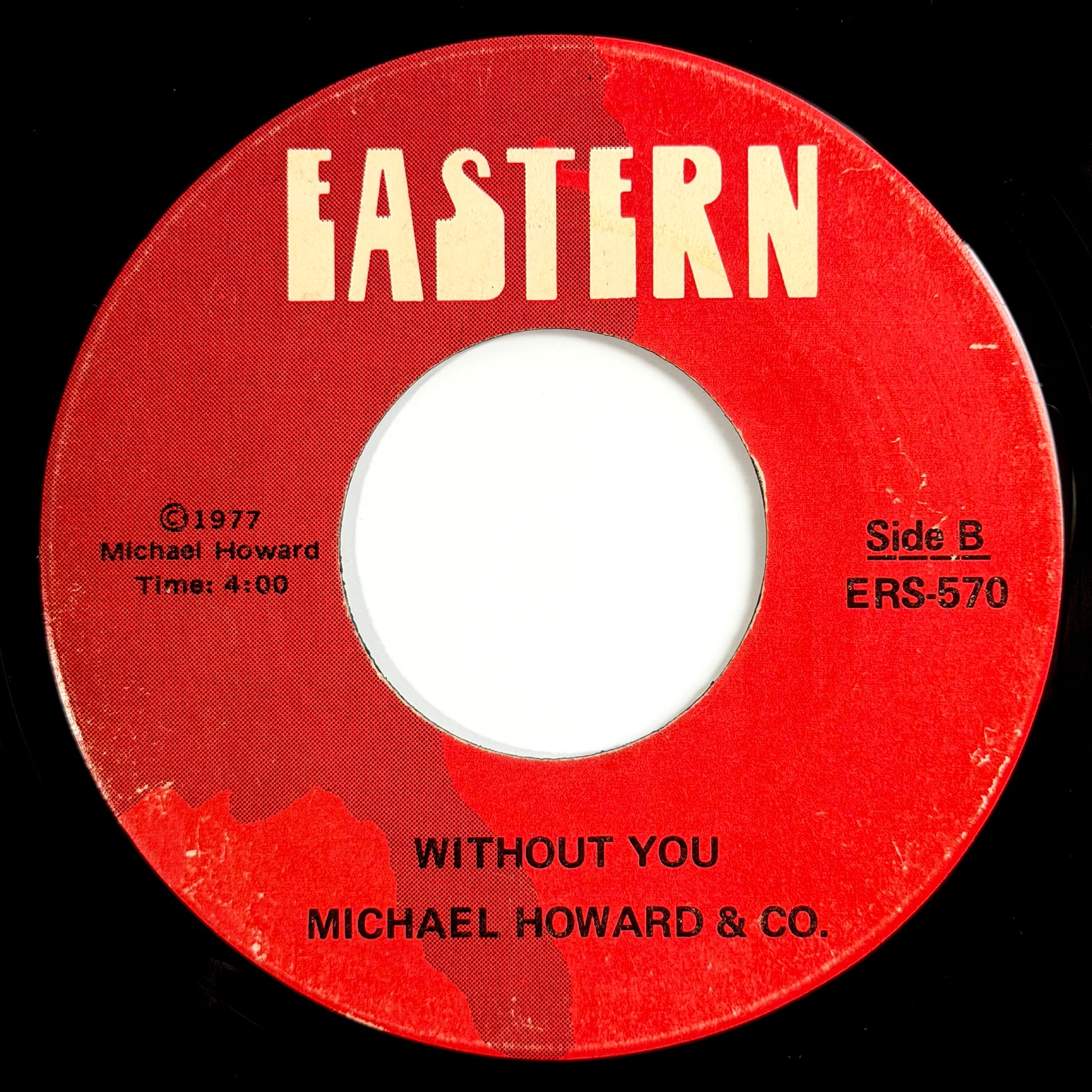 Michael Howard & Co. - Turtle / Without You [1977 US Original Press - Eastern ERS-570] (7inch)_2