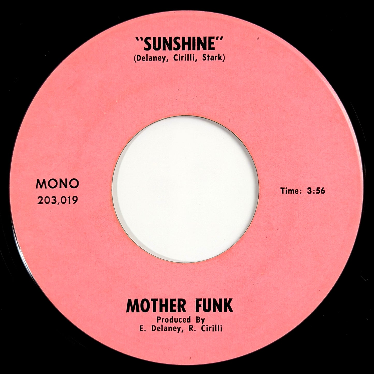 Mother Funk - Sunshine / Give All Your Love To Me [- US Original Press - Not On Label 203,019] (7inch)_1