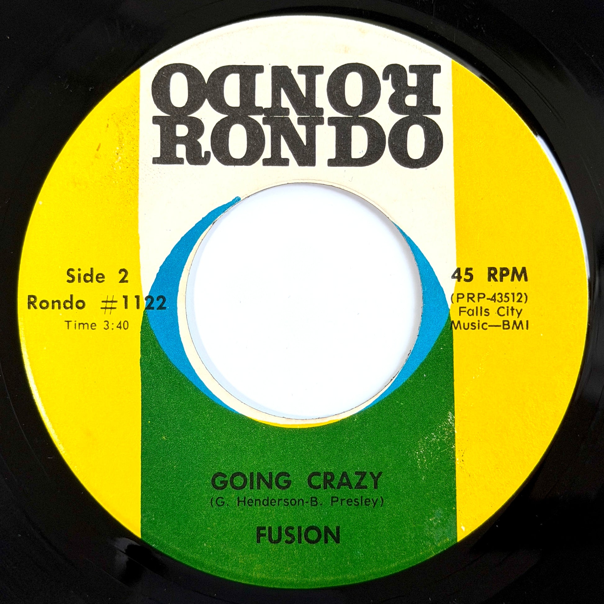 Butch Kaufman and Fusion - Everything You Need / Going Crazy [1973 US Original Press - Rondo 1122] (7inch)_2