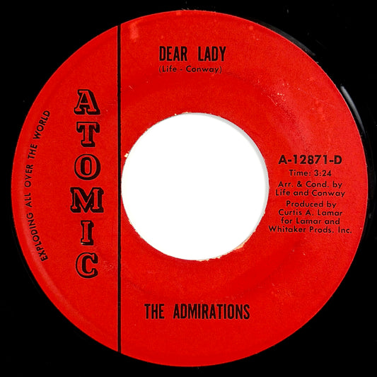 Admirations - Dear Lady / Memories Are Here To Stay [- US Original Press - Atomic A-12871] (7inch)_1
