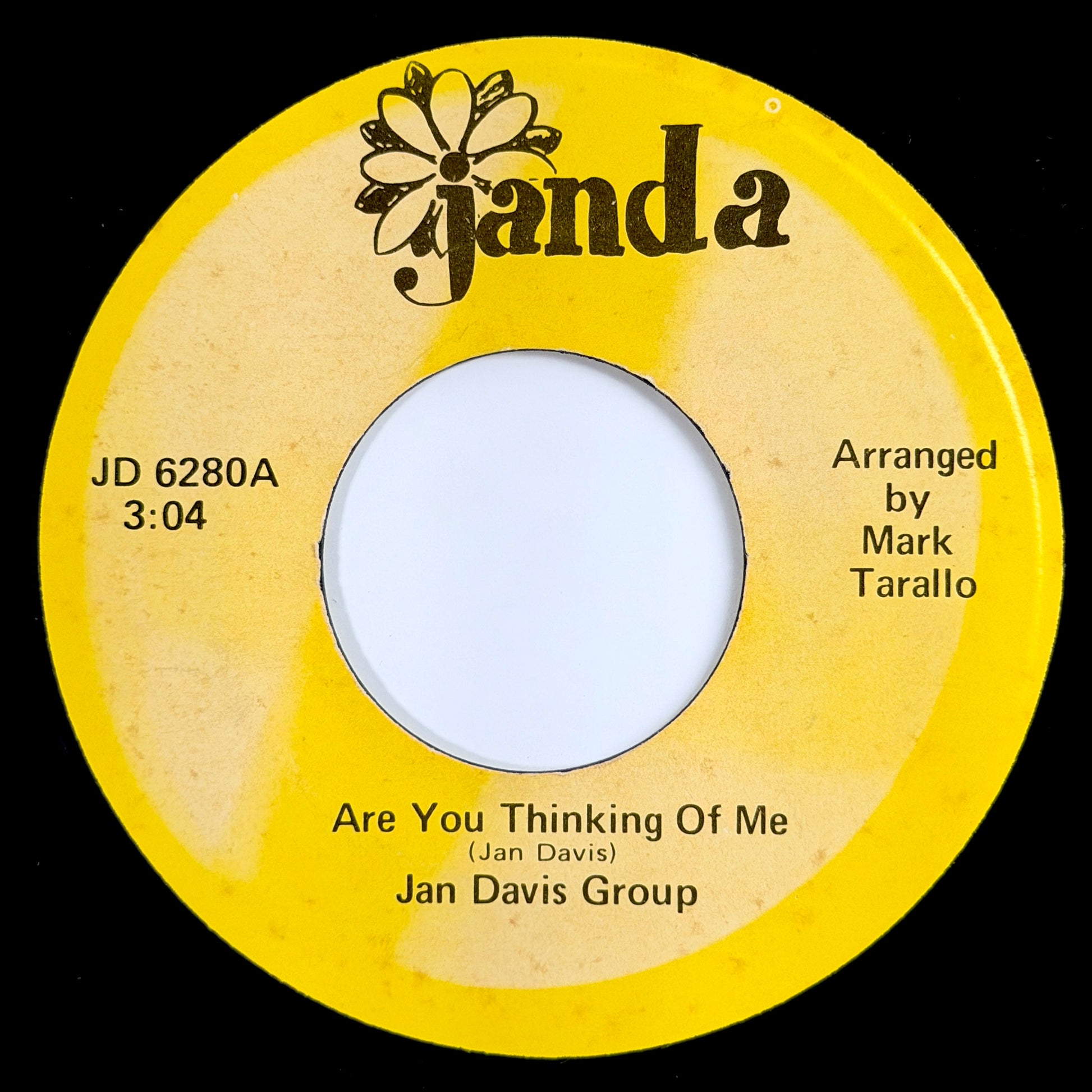 Jan Davis Group - Boogie Down / Are You Thinking Of Me [- US Original Press - Janda JD 6280] (7inch)_1