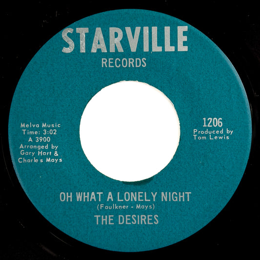 Desires - Oh What A Lonely Night / Black Girl [- US Original Press - Starville 1206] (7inch)_1