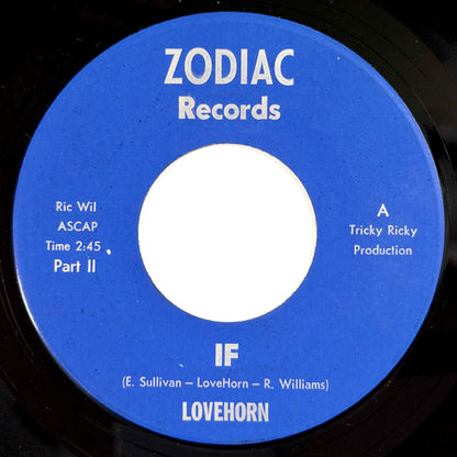 Lovehorn - IF / Part 2 [- US Original Press - Zodiac Z-1031] (7inch)_2