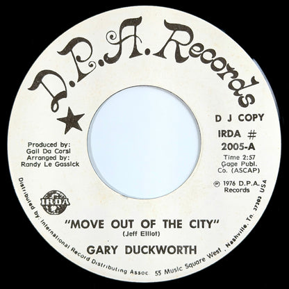 Gary Duckworth - Move Out Of The City / Stop, Look And Listen [1976 US Promo Copy - D.P.A. 2005] (7inch)_1