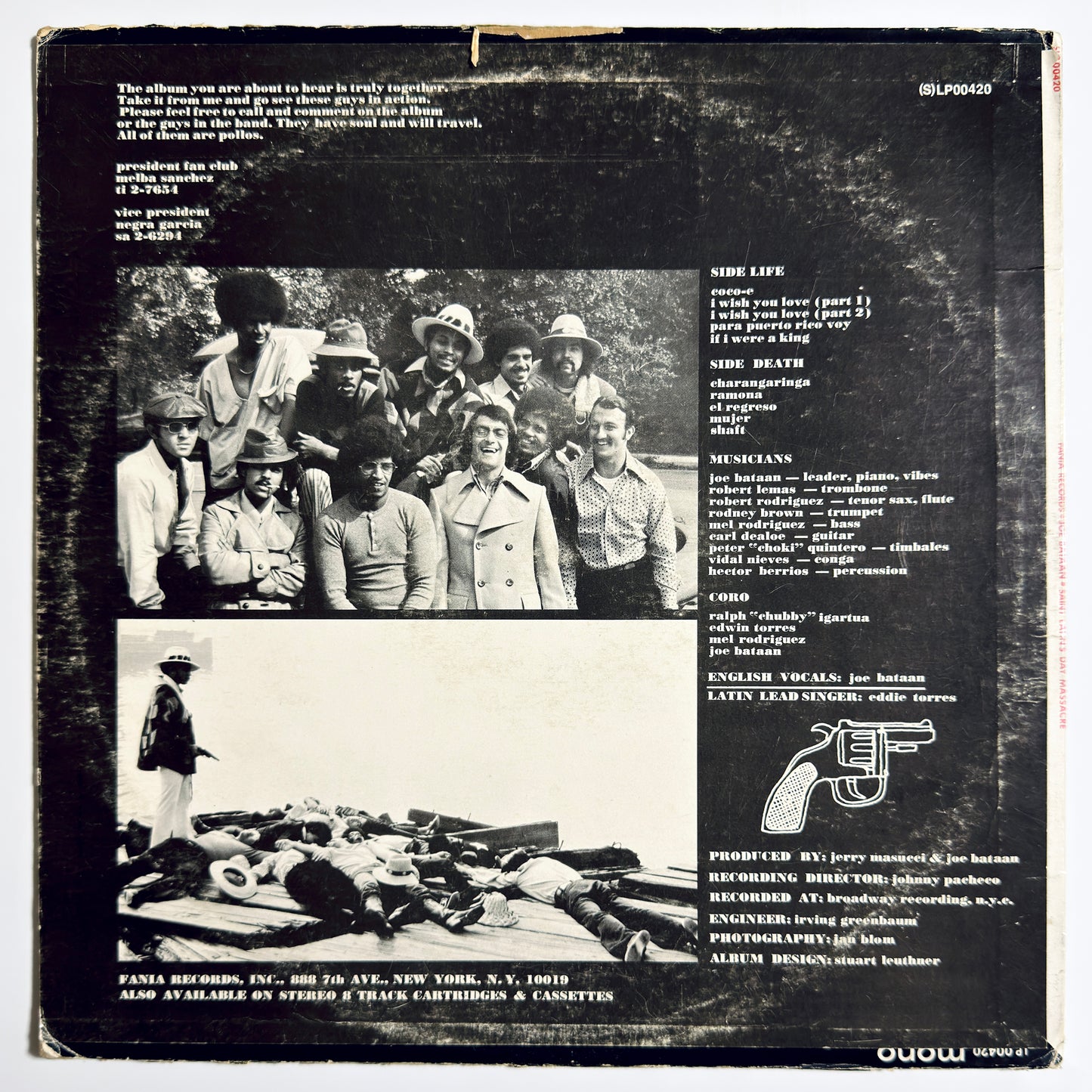 Joe Bataan - Saint Latin's Day Massacre [1972 US Original Stereo Press - Fania SLP 00420] (LP)_2