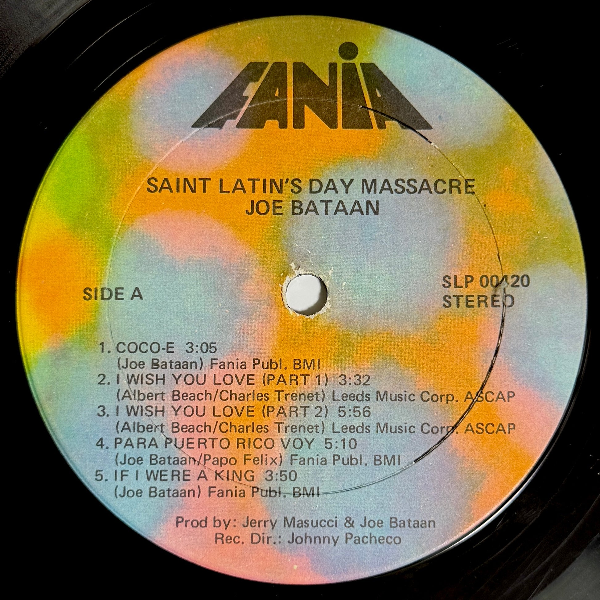 Joe Bataan - Saint Latin's Day Massacre [1972 US Original Stereo Press - Fania SLP 00420] (LP)_3