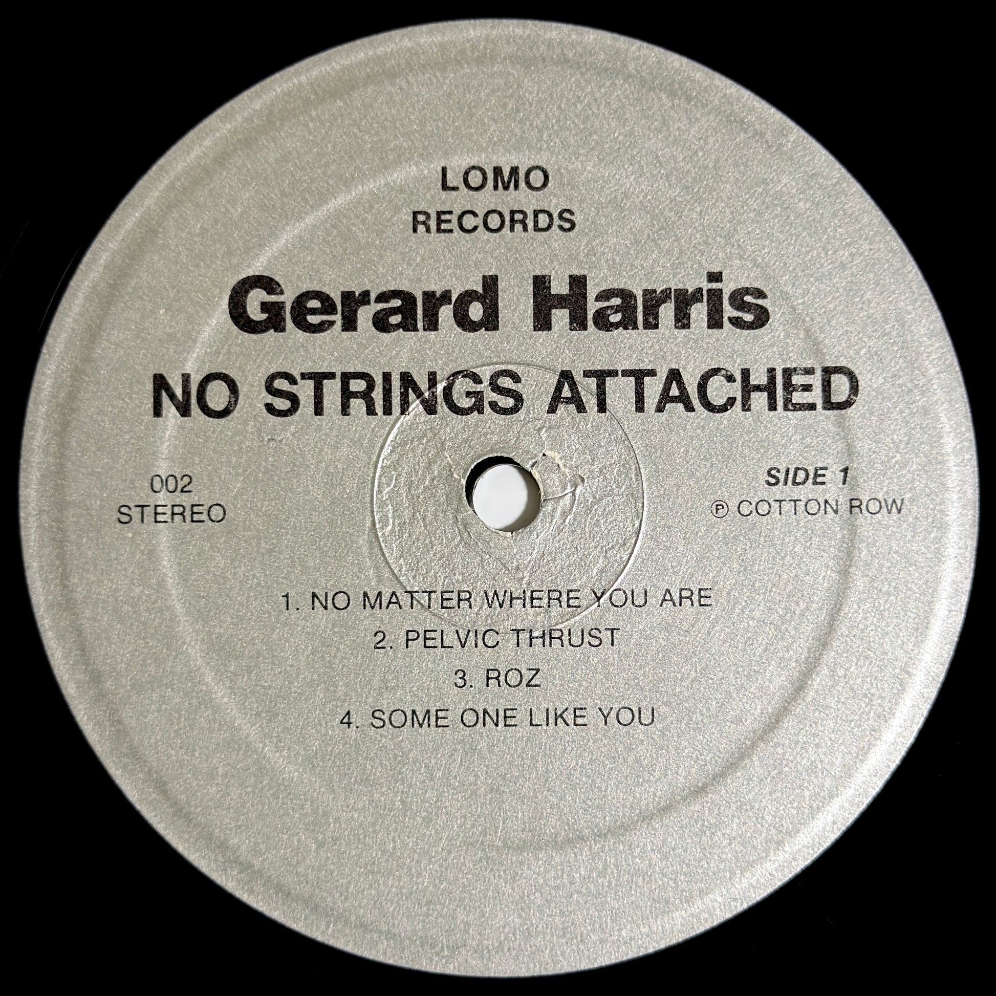 Gerard Harris - No Strings Attached [1983 US Original Press - Lomo 002] (LP)_2