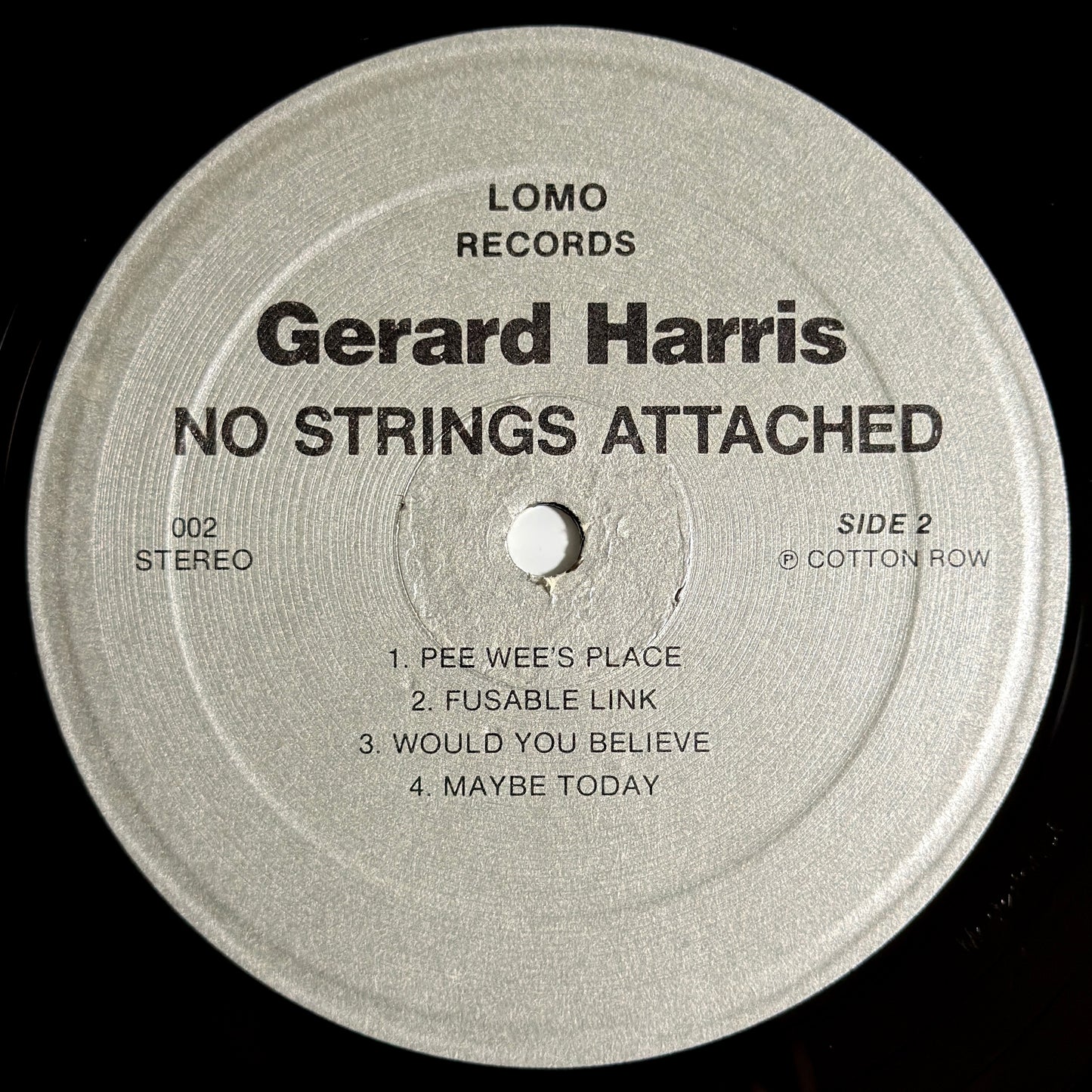Gerard Harris - No Strings Attached [1983 US Original Press - Lomo 002] (LP)_3
