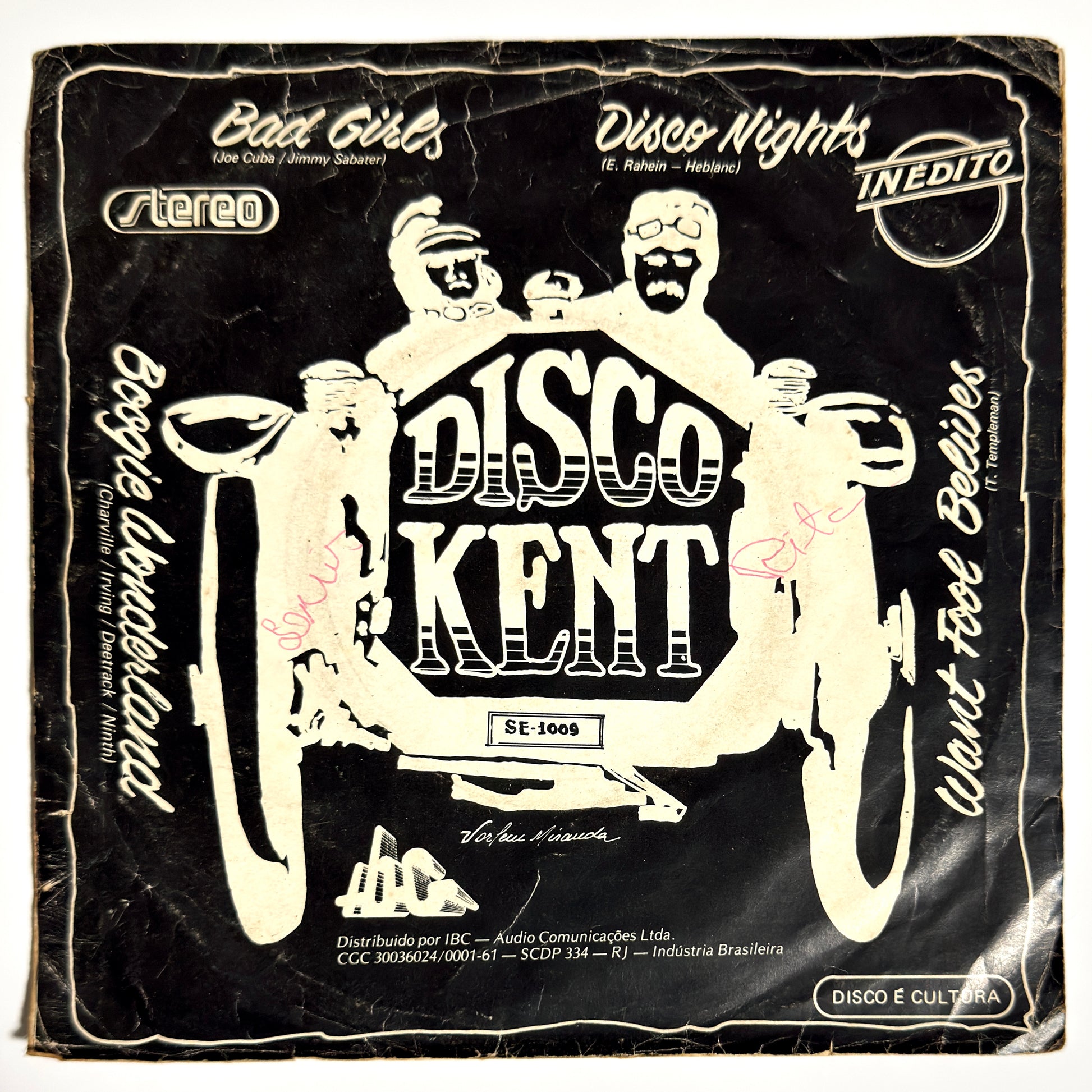 Disco Kent - 4 Tracks EP [- Brazil Original Press - IBC Discos IBC-1009] (7inch)_2