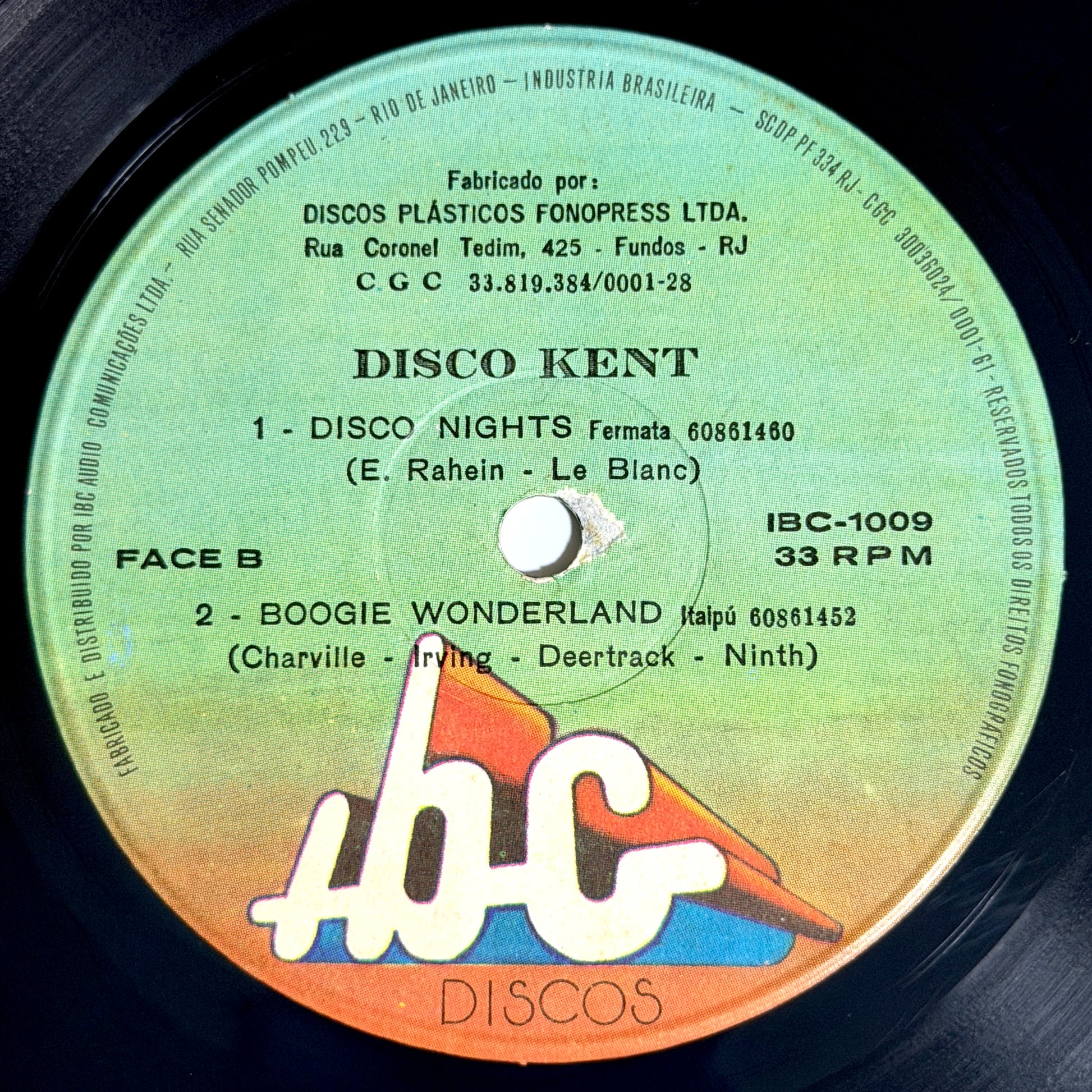 Disco Kent - 4 Tracks EP [- Brazil Original Press - IBC Discos IBC-1009] (7inch)_4
