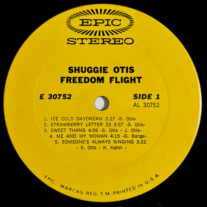 Shuggie Otis - Freedom Flight [1971 US Original Yellow Label Press - Epic E 30752] (LP)_3