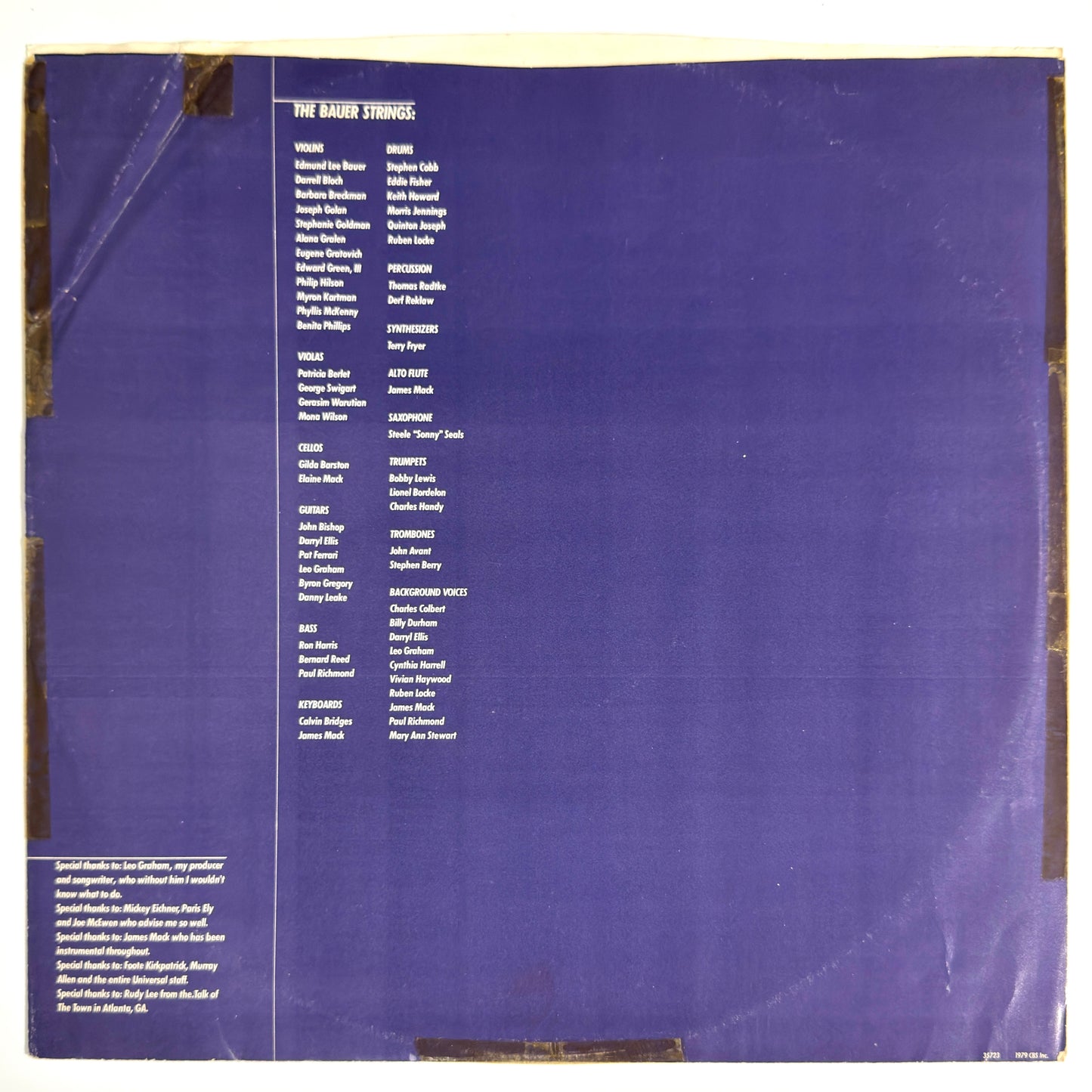 Tyrone Davis - In The Mood With Tyrone Davis [1979 US Original Press - Columbia JC 35723] (LP)_3