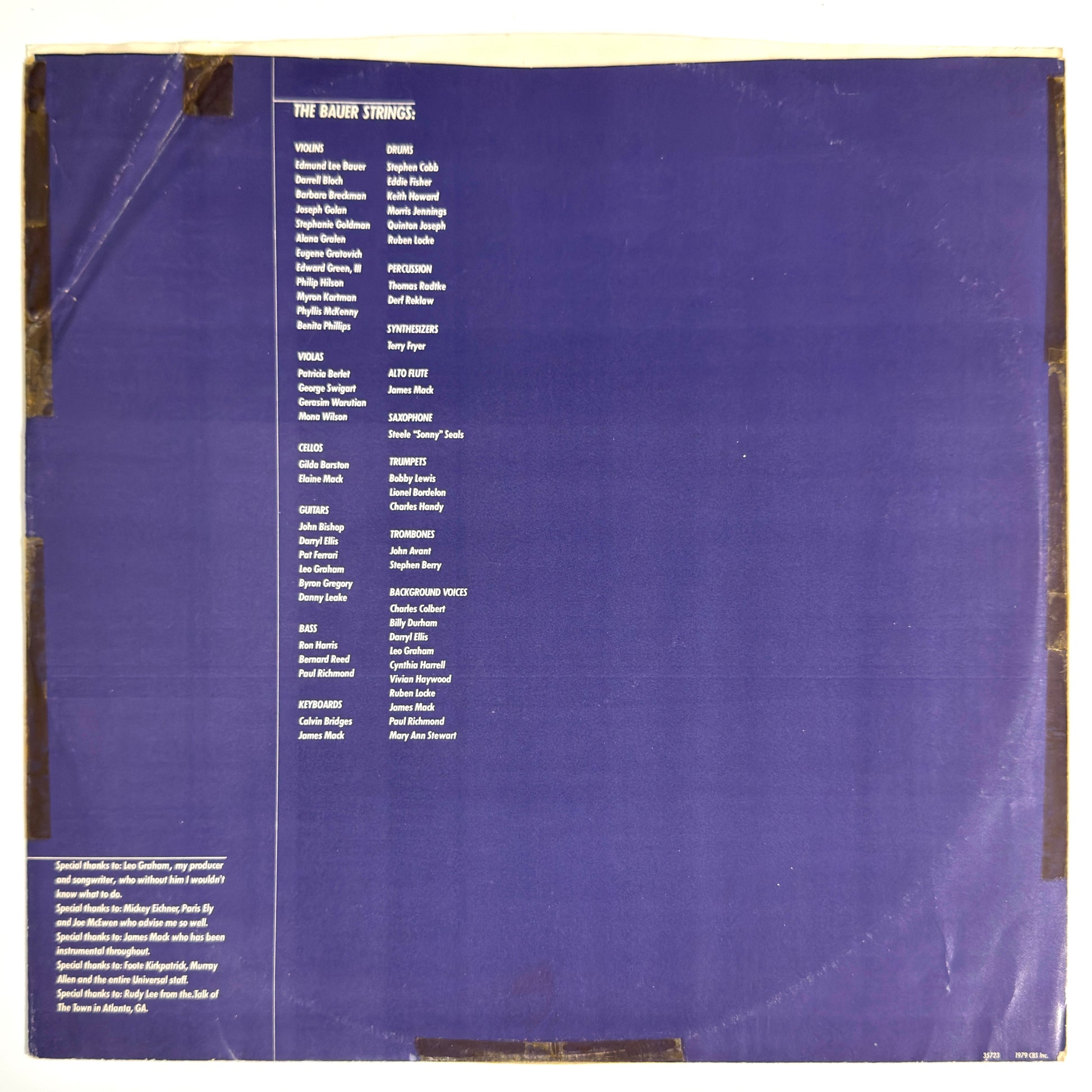 Tyrone Davis - In The Mood With Tyrone Davis [1979 US Original Press - Columbia JC 35723] (LP)_3