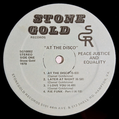 Peace, Justice & Equality - At The Disco [1979 US Original Press - Stone Gold SG 10002] (LP)_3