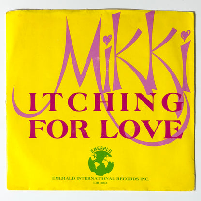Mikki - Itching For Love / 	Never Enough Time [1982 US Original Press - Emerald International EIR 1002] (7inch)_1