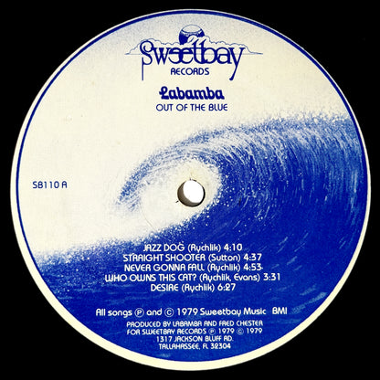 Labamba - Out Of The Blue [1979 US Original Press - Sweetbay SB 110] (LP)_4