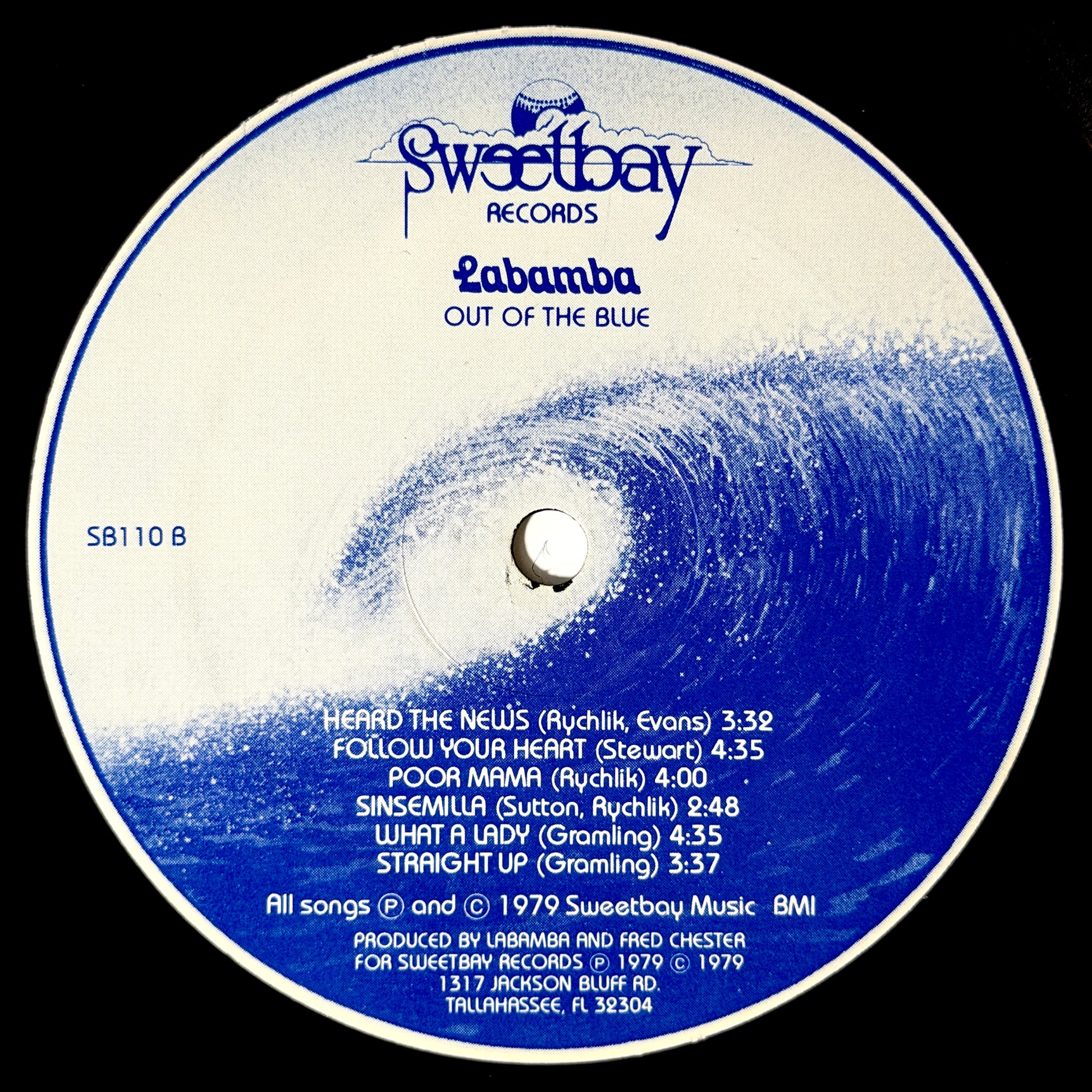 Labamba - Out Of The Blue [1979 US Original Press - Sweetbay SB 110] (LP)_5