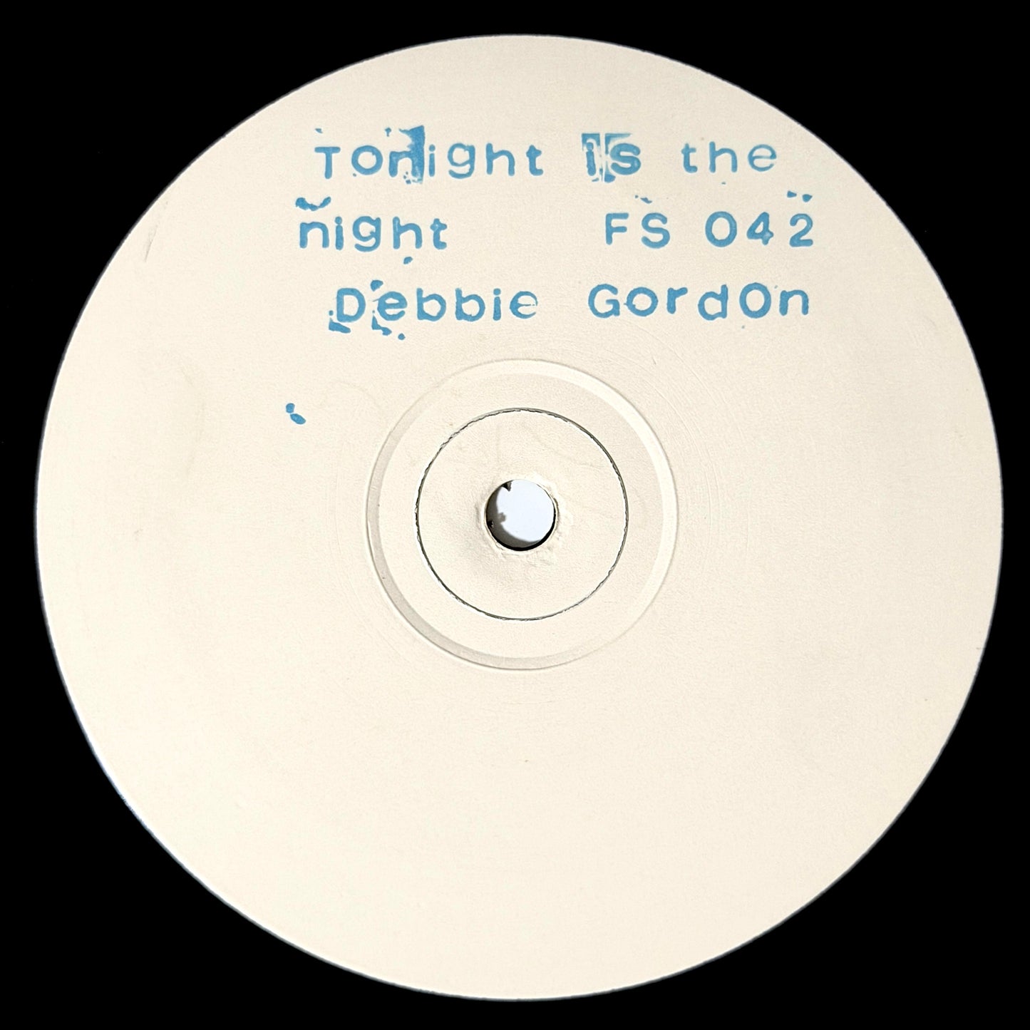 Debbie Gordon - Tonight Is The Night [- UK Promo Copy - Fine Style FS 042] (12inch)_1