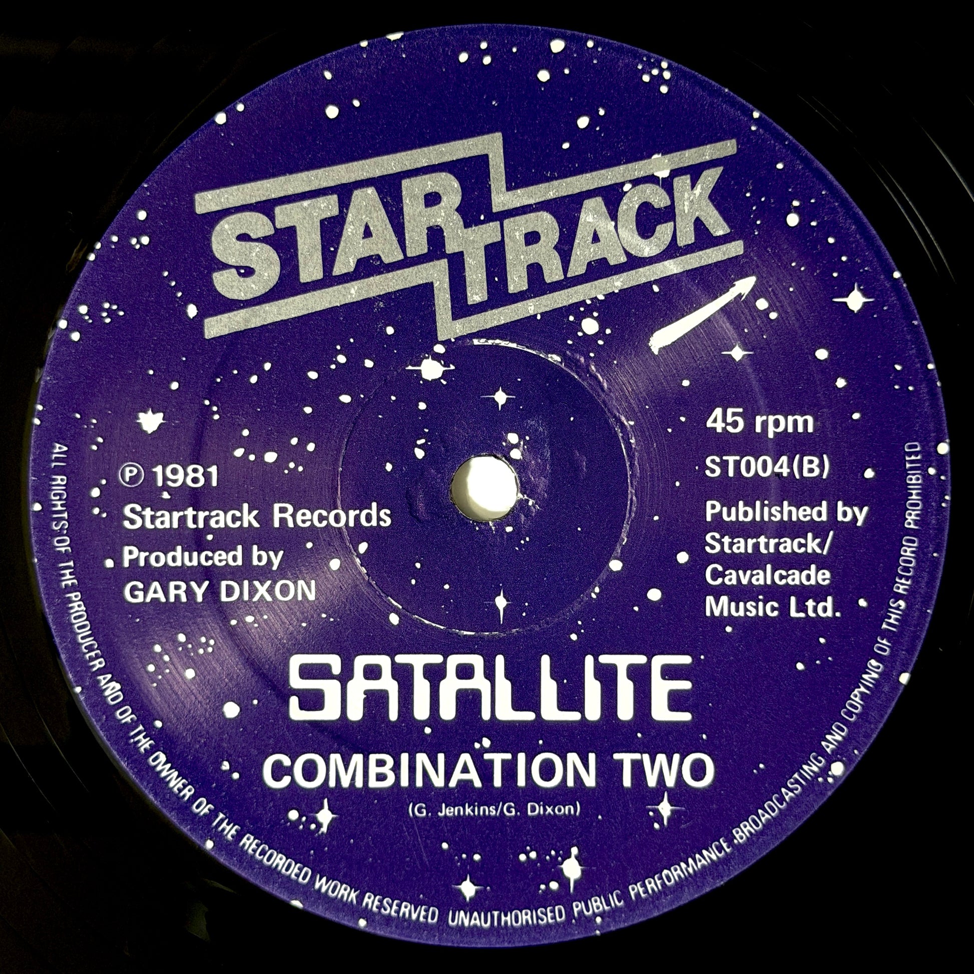 Satallite - I Wonder Why / Combination Two [1981 UK Original Press - Startrack ST 004] (12inch)_2