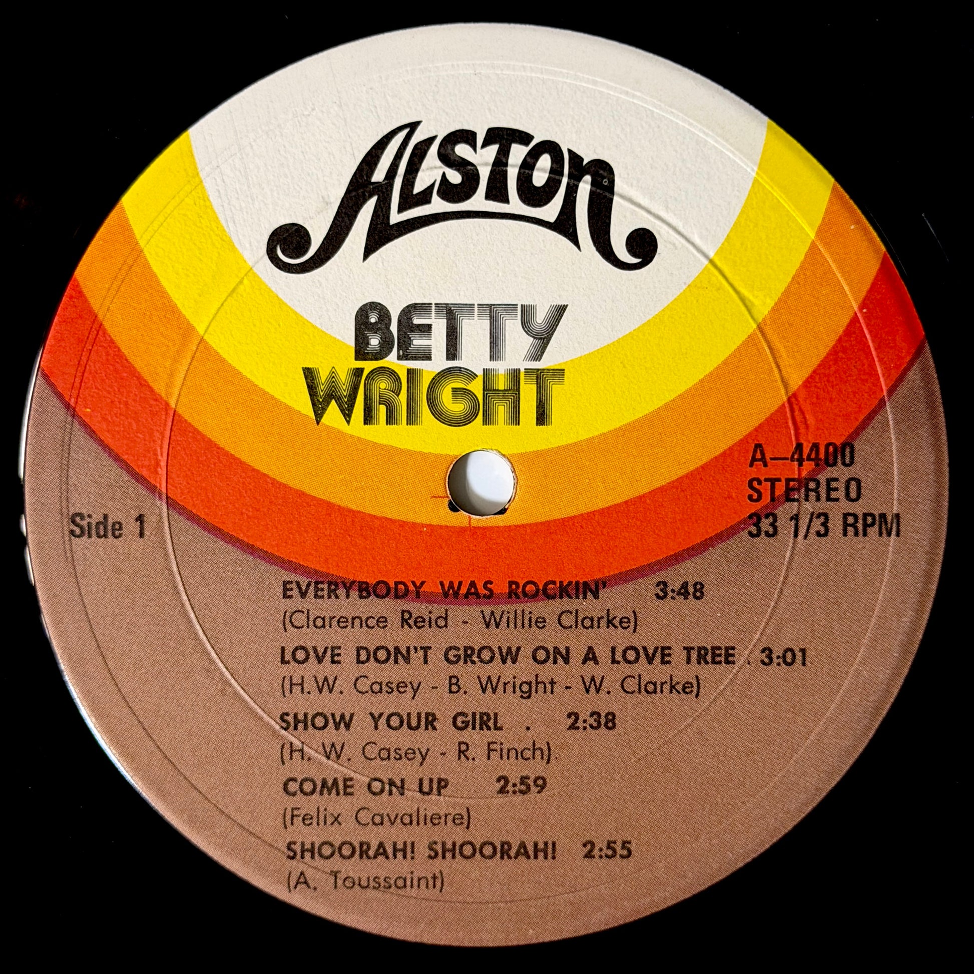 Betty Wright - Danger High Voltage [1974 US Original Press - Alston 4400] (LP)_5
