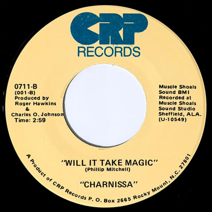 Charnissa - Starting From Scratch [1984 US Original Press - CRP 0711] (7inch)_2