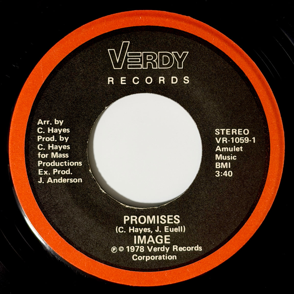 Image - Promises / We're Movin [1978 US Original Press - Verdy VR-1059-1] (7inch)_1