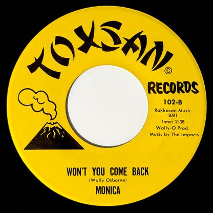 Monica - I Don't Know Nothing Else To Tell You, But I Love You / Won't You Come Back [1971 US Original Press - Toxsan 102] (7inch)_2
