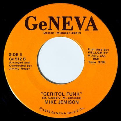 Mike Jemison - Bright Light Lady / Geritol Funk [1979 US Original Press - Geneva Ge 512] (7inch)_2