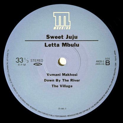 Letta Mbulu - Sweet Juju [1985 Japan Press - Morning AM28-3] (LP)_4