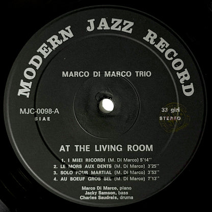 Marco Di Marco Trio - At The Living Room [1973 Italy Original Press - Modern Jazz MJC-0098] (LP)_3