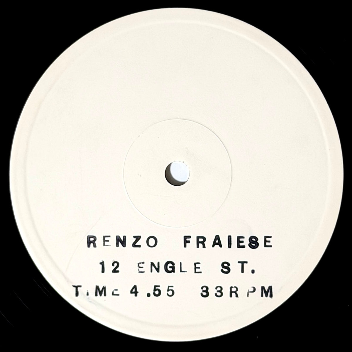Renzo Fraiese, David Benoit - 12 Engle Street / Los Angeles [1979 UK Promo Copy - Calibre CABP 2] (12inch)_1