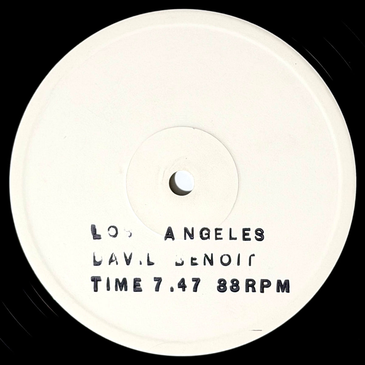Renzo Fraiese, David Benoit - 12 Engle Street / Los Angeles [1979 UK Promo Copy - Calibre CABP 2] (12inch)_2