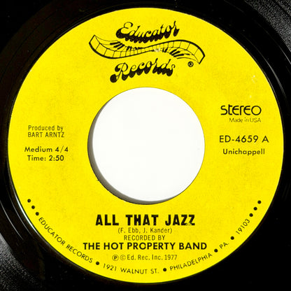 Hot Property Band - All That Jazz / Dance Of The Dolphins [1978 US Original Press - Educator ED-4659] (7inch)_1