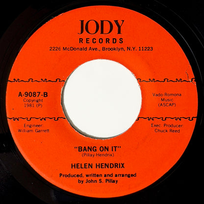 Helen Hendrix - Let's Stay Together / Bang On It [1981 US Original Press - Jody A-9087] (7inch)_2