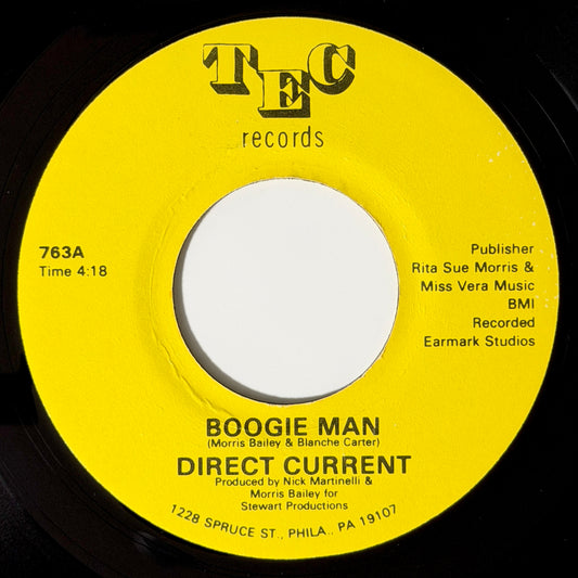 Direct Current - Boogie Man / Nothing Can Stop Us [1979 US Original Press - TEC 763] (7inch)_1