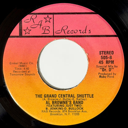 Al Browne's Band Featuring Harold Williams & Just Two-B, Jenkins-D. Bullock - Rainbow Coalition [- US Original Press - RAB 505] (7inch)_2